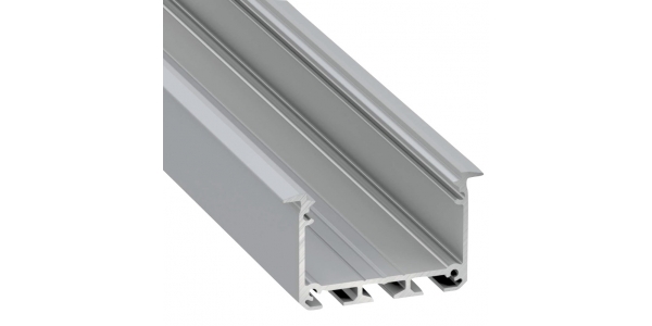 Perfil Aluminio de 2.02 metros, CHIC, Empotrar, Tiras LED máximo 30mm