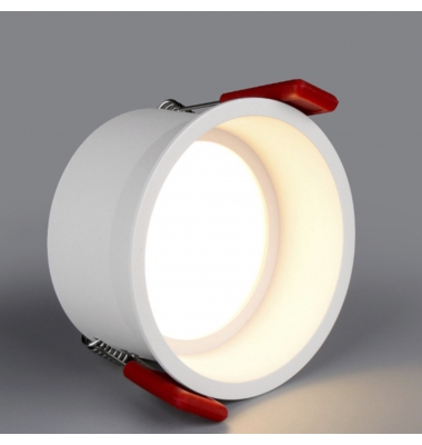 Foco Downlight LED Mini MIST 7W. UGR19, IP20, Blanco Mate, Ángulo 90º