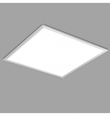 Panel LED UGR19 40W. 60 x 60 cm. 3600 Lm. Blanco Cálido de 3000k, Factor Potencia 0.90 CRI 80, Marco Blanco