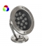 Foco Sumergible LED RGB BRIDGELUX IP68 FONTAIN 15W - 24V. Ángulo 30º