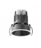 Foco Downlight Basculante GENIE I LED 15W, IP20. Angulo 24º. Reflector Negro. Aro Blanco