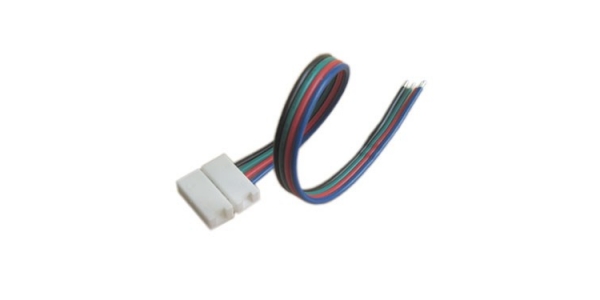 Cable conexión final RGB cable de 15cm. 10mm y 12mm.