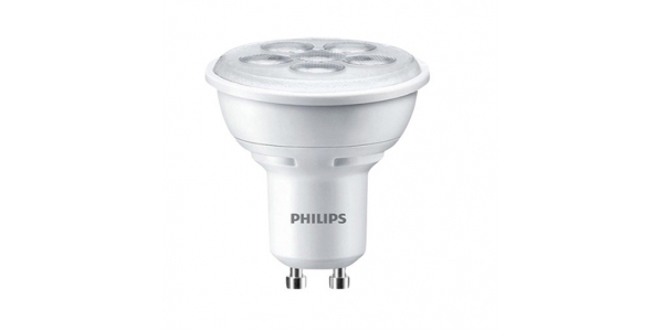 Bombilla LED Philips GU10 5W 50º - 40000k