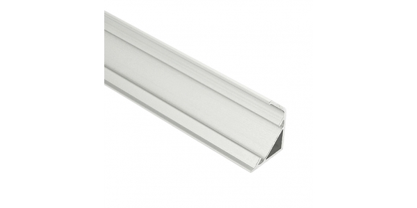 Perfil Aluminio para Tiras LED Angular Display