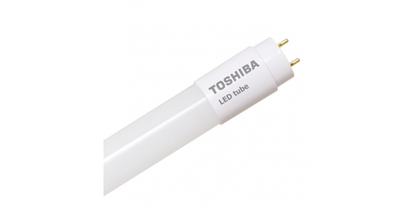 Tubo LED T8 G13 Cristal Toshiba 150 cm.16W. Blanco Frío. 2450 Lm. Ángulo 210º
