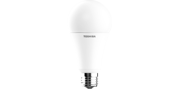 Bombilla LED Toshiba E27 A60 Estándar 16W Regulable. Blanco Natural. 1521 Lm. Ángulo 200º