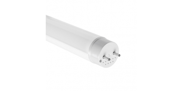 Tubos LED T8 Cristal Epistar 600 mm 10W-1000 lm. Conexión Un Lateral y 2 Laterales. Blanco Cálido. Ángulo 330º