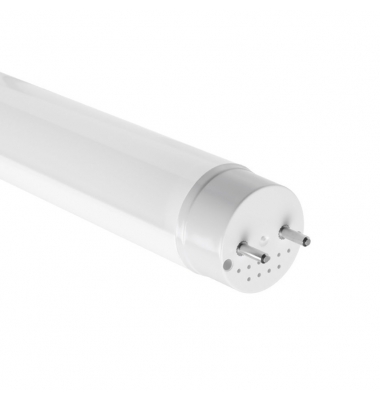 Tubos LED T8 Cristal Epistar 1200 mm 18W-1800 lm. Conexión Un Lateral y 2 Laterales. Blanco Cálido. Ángulo 330º