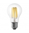 Bombilla LED Filamento E27, A60, 6W, 2700k, Blanco Cálido. Ángulo 360º