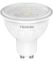 Bombilla LED Toshiba GU10 5.5W Blanco Cálido. 450 Lm. Ángulo 100º.