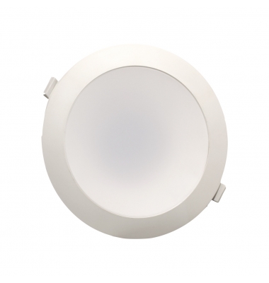 Foco Downlight LED Horizon Blanco, IP44, 20W. 1850 Lm. Ángulo 90º. Blanco Frío. Factor Potencia 0.90