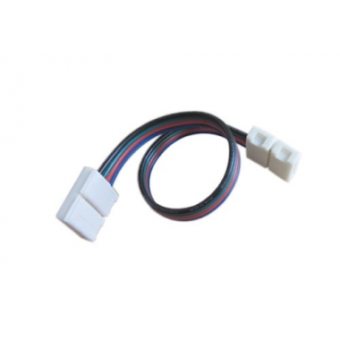 Cable conexión 2 tiras RGB cable de 15cm