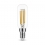 Bombilla LED Filamento, E14, T25, Tubular, 3.5W, 2700k, Blanco Cálido. Ángulo 360º