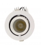 Foco Proyector LED Gimbal, Blanco, 15W, Orientable. LED Citizen. Triac Dimable. Ángulo 24º. Blanco Cálido