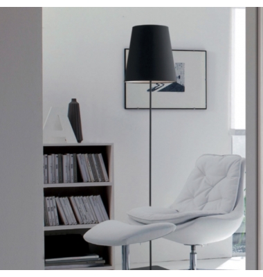 Lámpara de Pie Interior ELVIS de la marca Luce Ambiente Design. 1550*Ø340mm. 1*E27