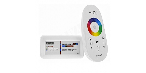 Controlador RGB Táctil WiFi 216W Control Remoto