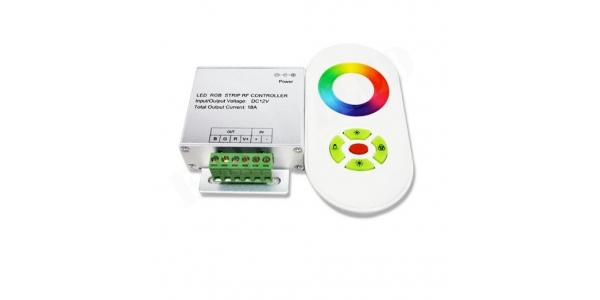 Controlador RGB Táctil 216W Control Remoto