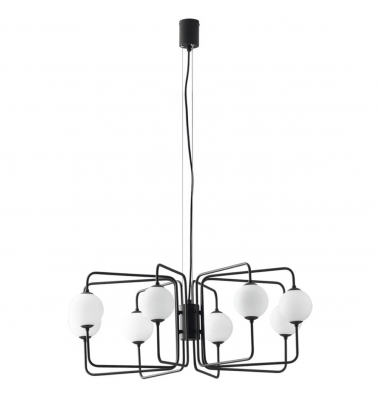 Lámpara de Suspensión NEUTRON 8 luces de la marca Luce Ambiente Design. 8*G9. Diámetro 770mm