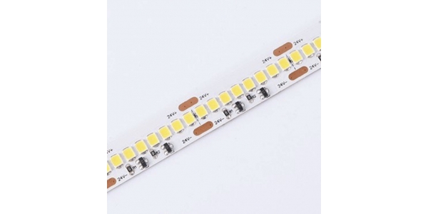 Tira LED Monocolor 34W/m, 24V. SMD2835. 141lm/w, 256 LEDs/m. Carrete 2.5 metros, Interior, IP20