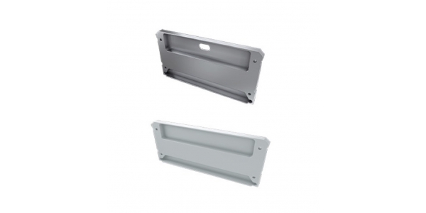 Tapas laterales de cierre, En Aluminio, Perfil Ideo
