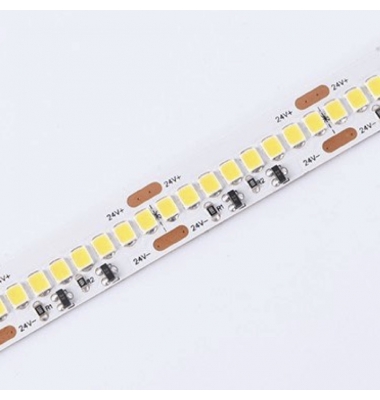Tira LED Monocolor 34W/m, 24V. SMD2835. 141lm/w, 256 LEDs/m, Interior, IP20, 1 Metro
