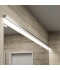 Aplique Pared LED Studio, Longitud 90 centímetros, 19W, 2.988 Lm. 3000k, Acabado Plata