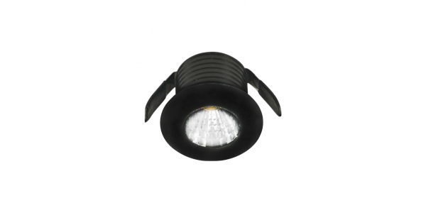 Focos Empotrables LED Regulables Negros - 5W - IP65 - 2700K - ø84mm -  Lámparasonline.es