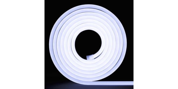LED Neon Tubo NS0816, Monocolor, 24V, 12W/m, 350Lm/W, Emisión Superior. 5 metros, IP65
