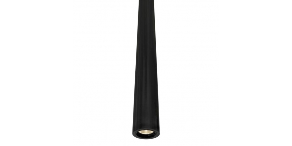 Lámpara de suspensión Bendis, LED 5W, 600lm, Negro Mate. Ángulo 40º, Blanco Cálido de 3000k
