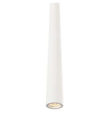 Lámpara de suspensión Bendis, LED 5W, 600lm, Blanco Mate. Ángulo 40º, Blanco Cálido de 3000k