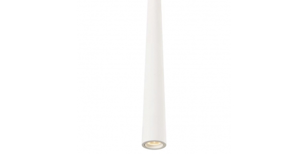 Lámpara de suspensión Bendis, LED 5W, 600lm, Blanco Mate. Ángulo 40º, Blanco Cálido de 3000k