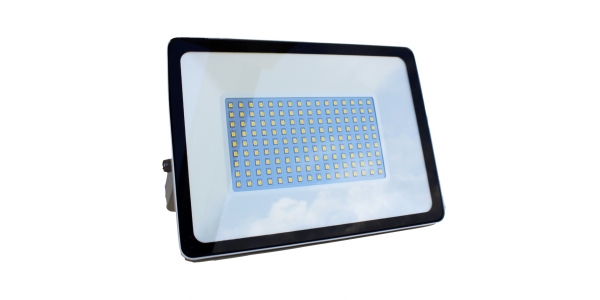 Foco Proyector Tablet, Negro Mate, LED Epistar 30W. Exterior, IP67