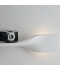 Aplique LED de Pared Interior Fabricado en Yeso. Modelo PIROETTE de Diseño Exclusivo. Bombilla lineal 1*R7s de 78mm.