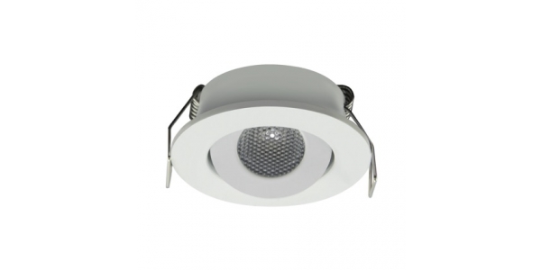 Foco Empotrar Direccionable LED Blanco MINI 3W. Ángulo 60º. 240 Lumen