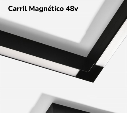 Carril Magnético 48v